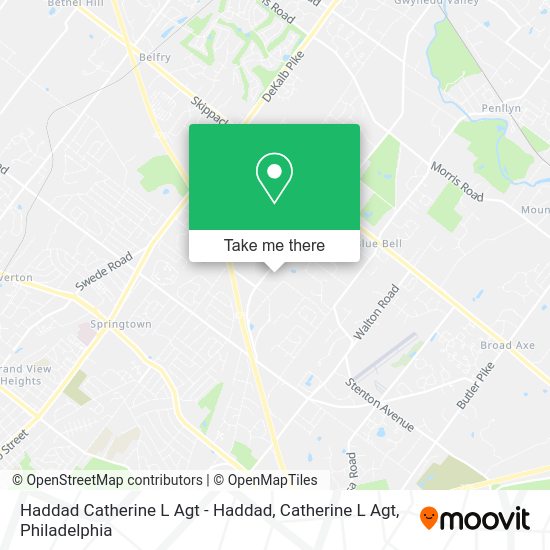 Mapa de Haddad Catherine L Agt - Haddad, Catherine L Agt