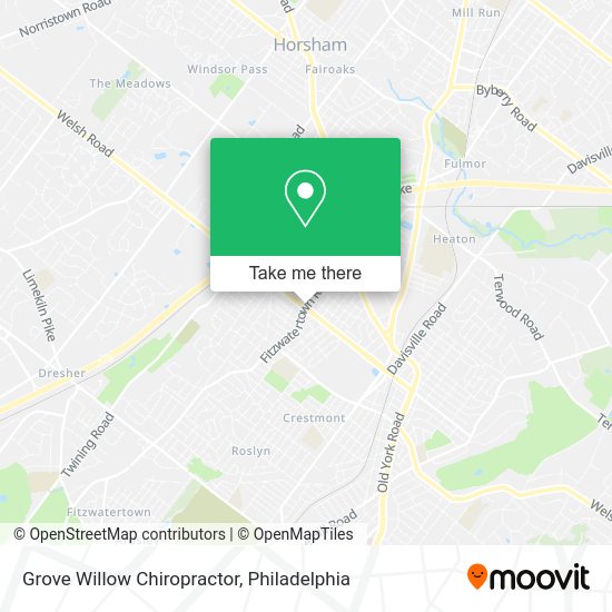 Mapa de Grove Willow Chiropractor