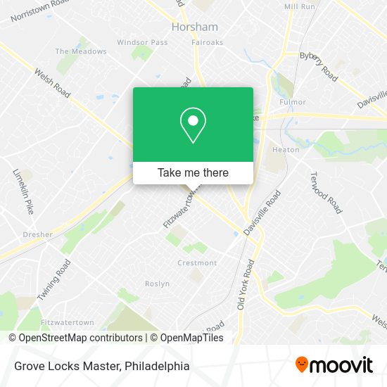 Grove Locks Master map