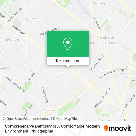Comprehensive Dentistry in A Comfortable Modern Environment map