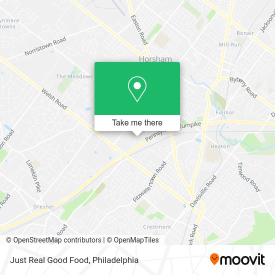Just Real Good Food map