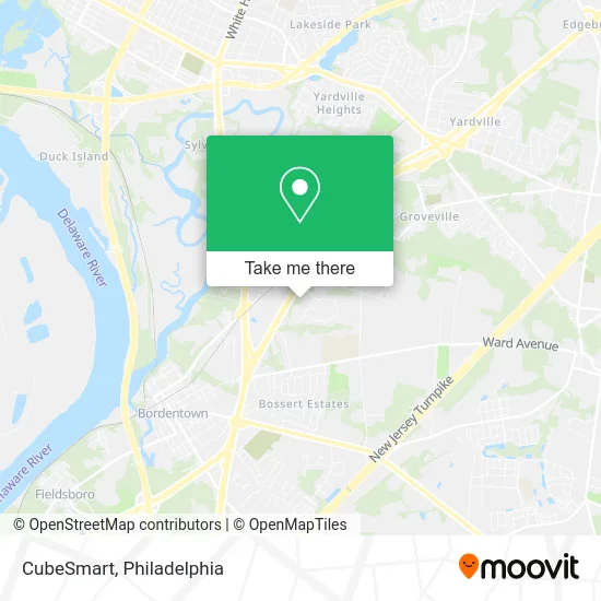 CubeSmart map