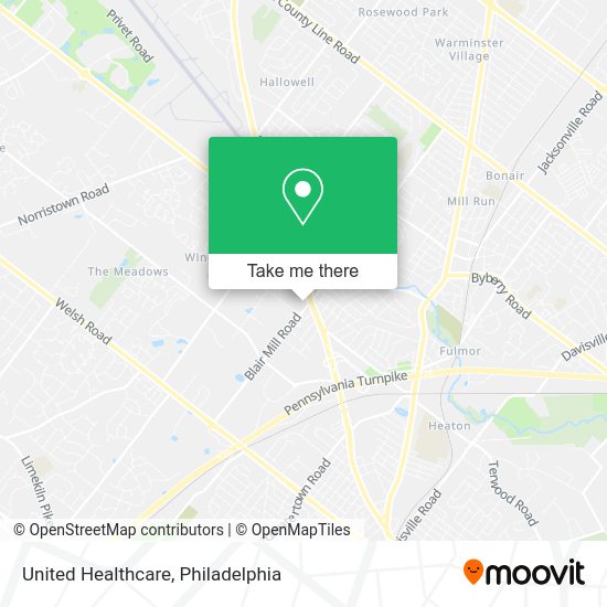 Mapa de United Healthcare