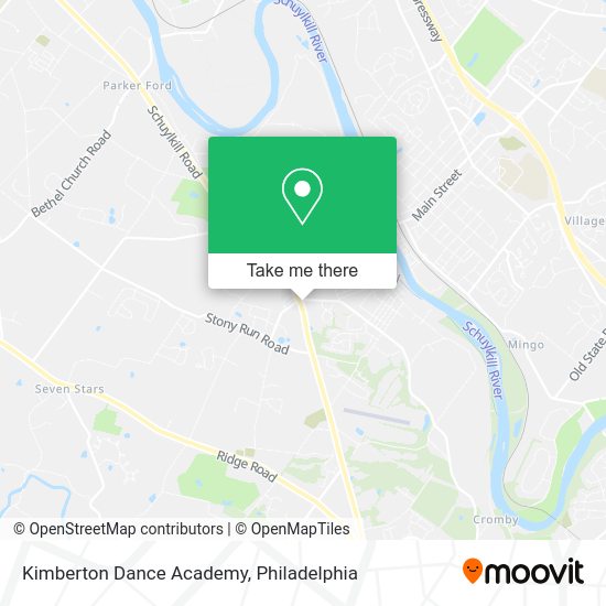 Kimberton Dance Academy map