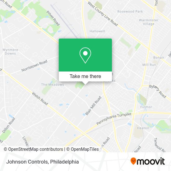 Mapa de Johnson Controls
