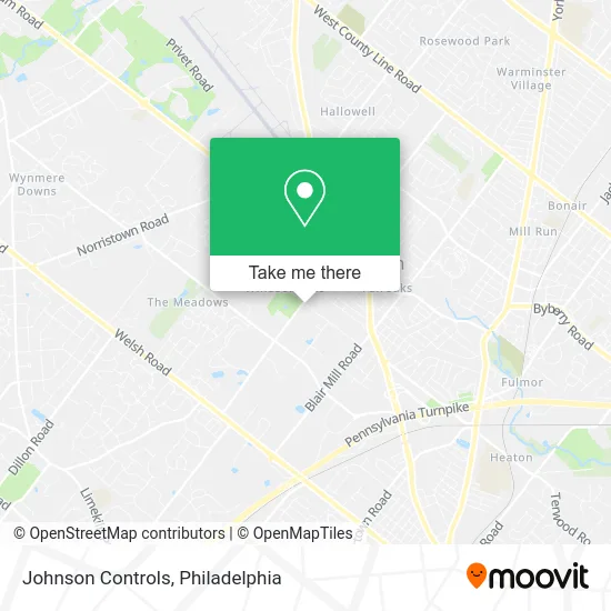 Mapa de Johnson Controls