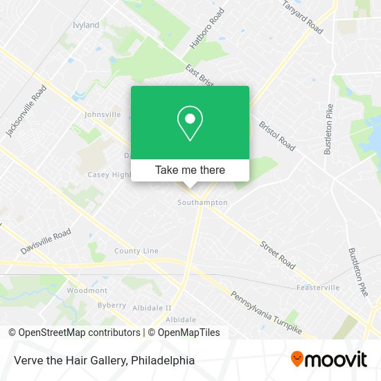 Verve the Hair Gallery map
