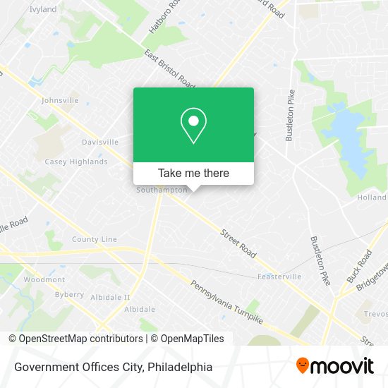 Mapa de Government Offices City