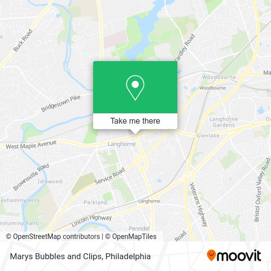 Mapa de Marys Bubbles and Clips