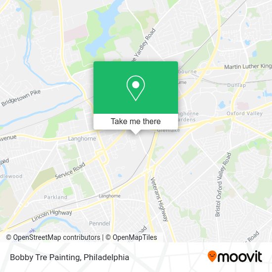 Bobby Tre Painting map