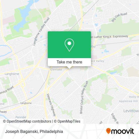 Mapa de Joseph Baganski