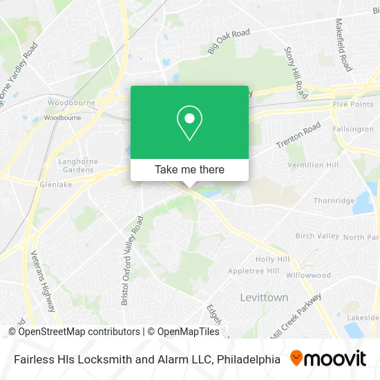 Fairless Hls Locksmith and Alarm LLC map