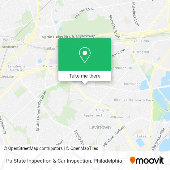 Pa State Inspection & Car Inspection map