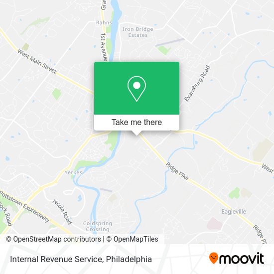Internal Revenue Service map