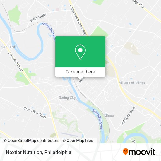 Mapa de Nextier Nutrition