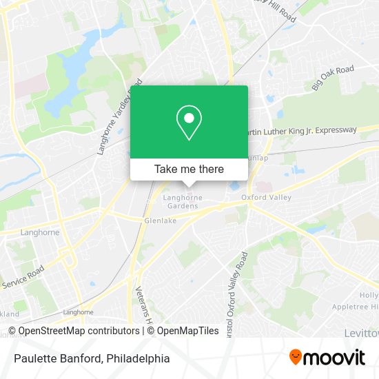 Mapa de Paulette Banford