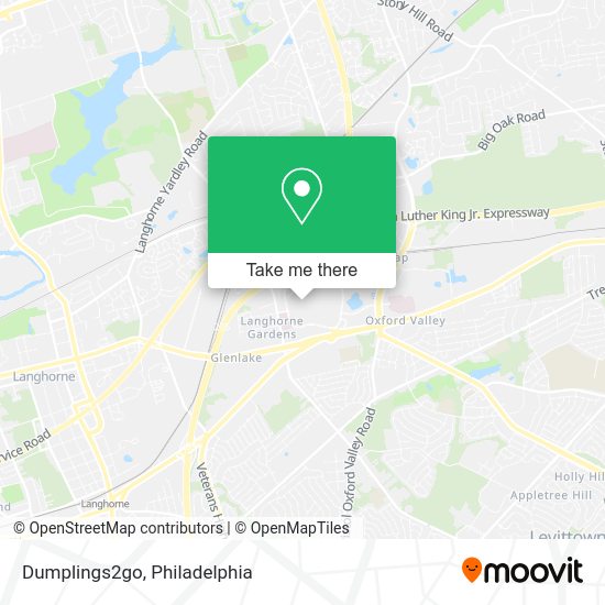 Mapa de Dumplings2go