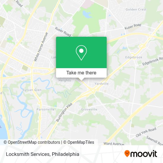 Mapa de Locksmith Services