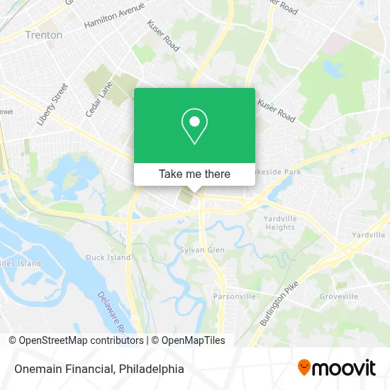 Onemain Financial map