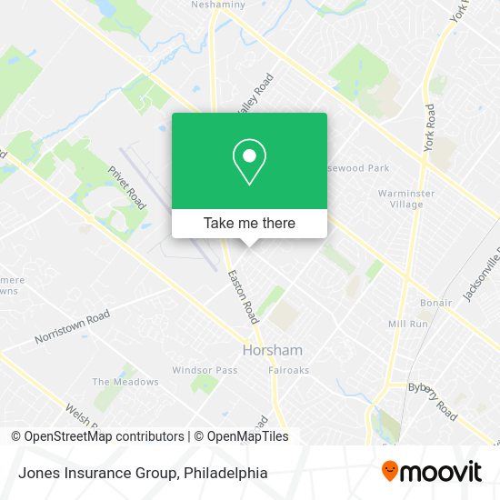 Jones Insurance Group map