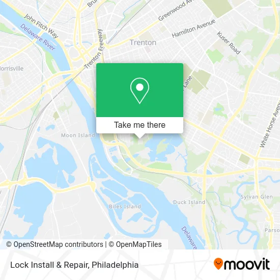 Lock Install & Repair map