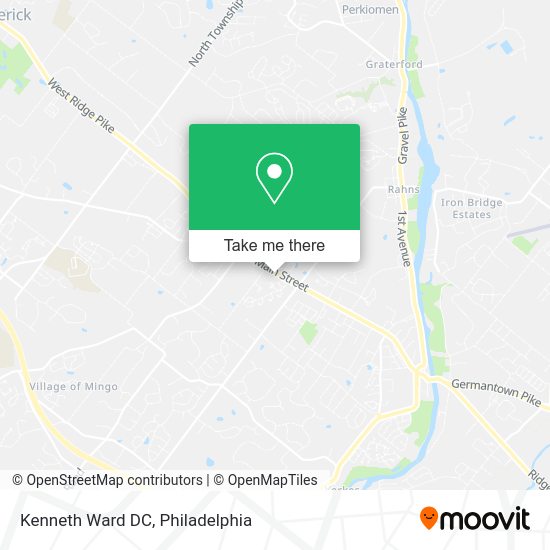 Kenneth Ward DC map