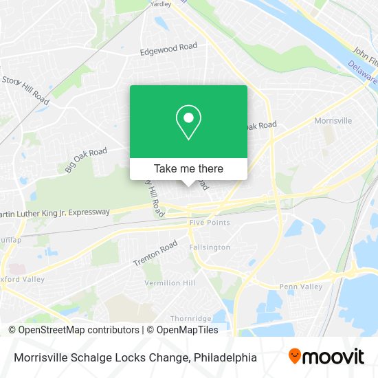 Mapa de Morrisville Schalge Locks Change