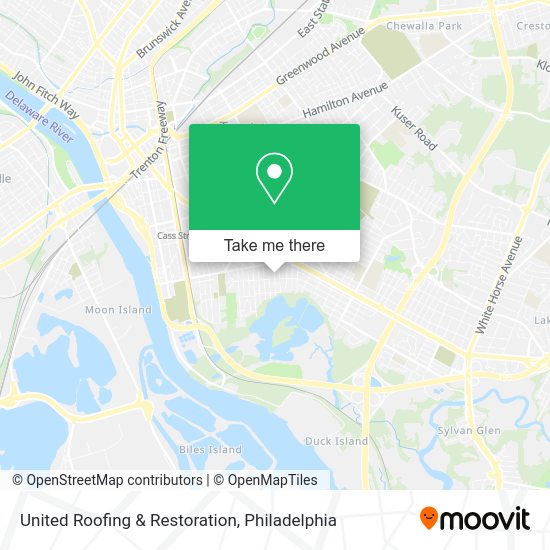 United Roofing & Restoration map