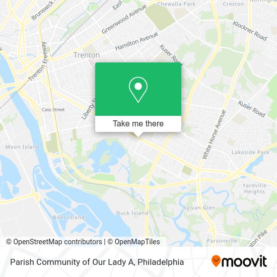 Parish Community of Our Lady A map