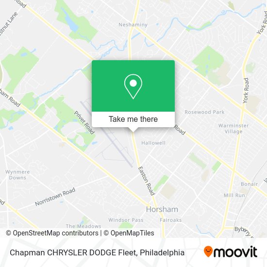 Chapman CHRYSLER DODGE Fleet map
