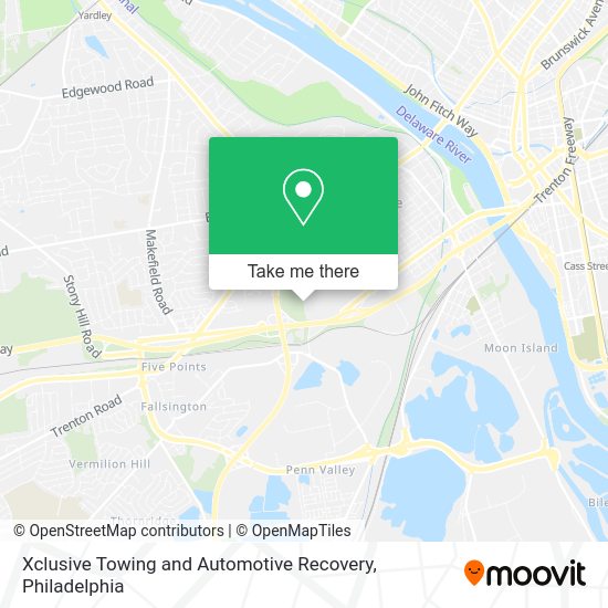 Mapa de Xclusive Towing and Automotive Recovery