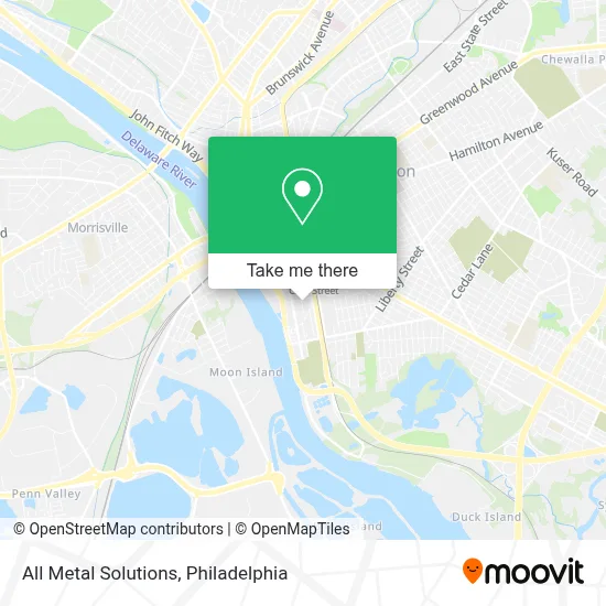 All Metal Solutions map