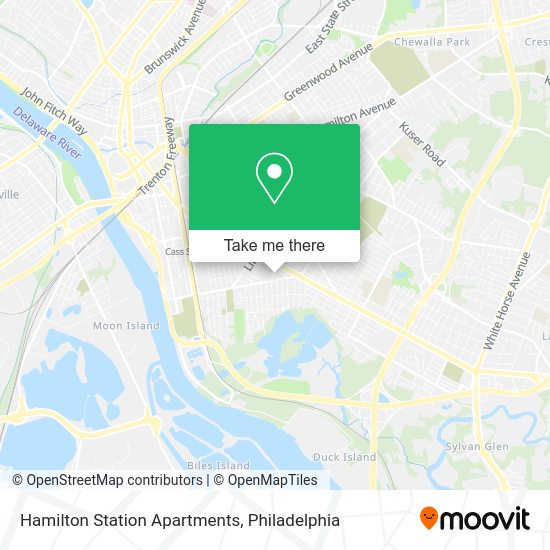 Hamilton Station Apartments map
