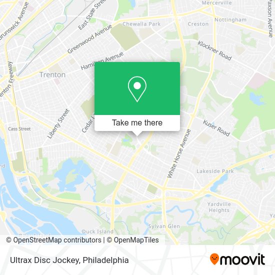 Ultrax Disc Jockey map