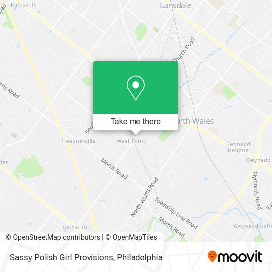 Sassy Polish Girl Provisions map