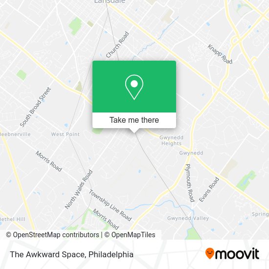Mapa de The Awkward Space