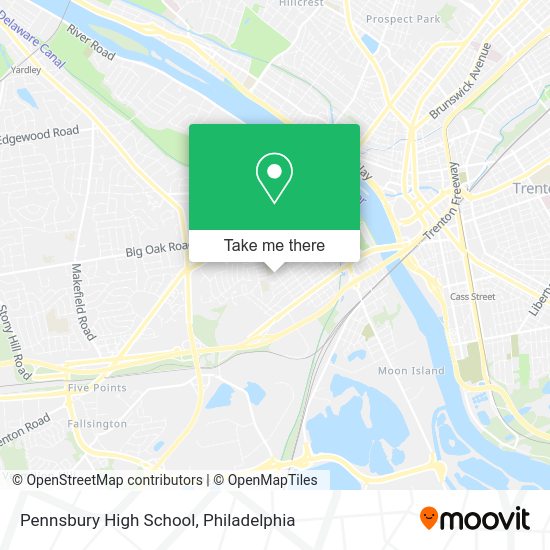 Pennsbury High School map