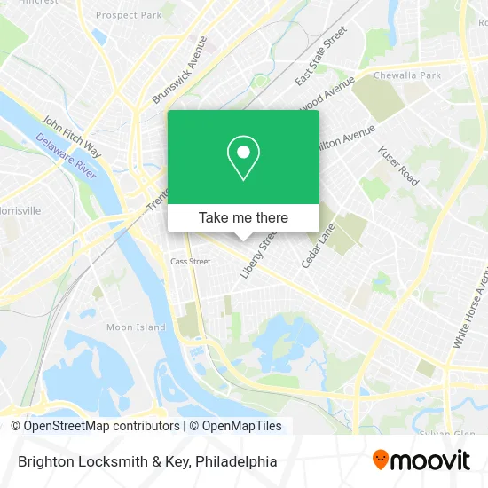Brighton Locksmith & Key map