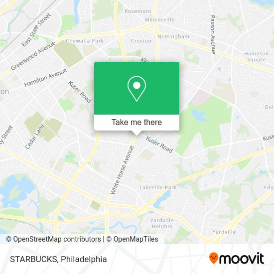 Mapa de STARBUCKS
