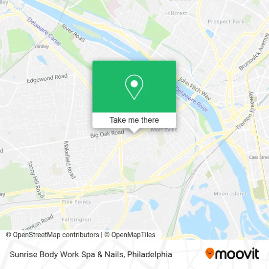 Sunrise Body Work Spa & Nails map