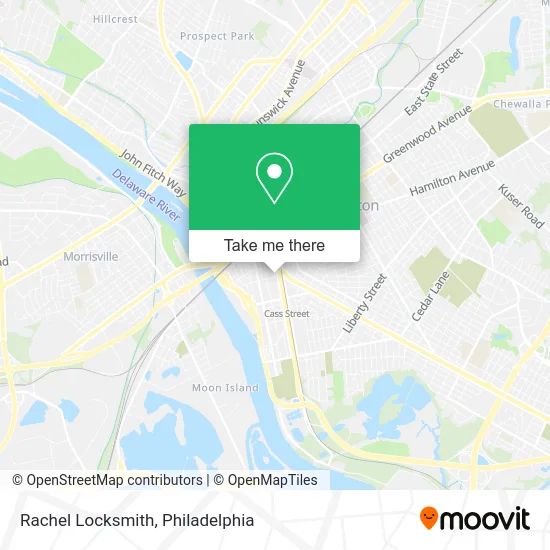 Rachel Locksmith map