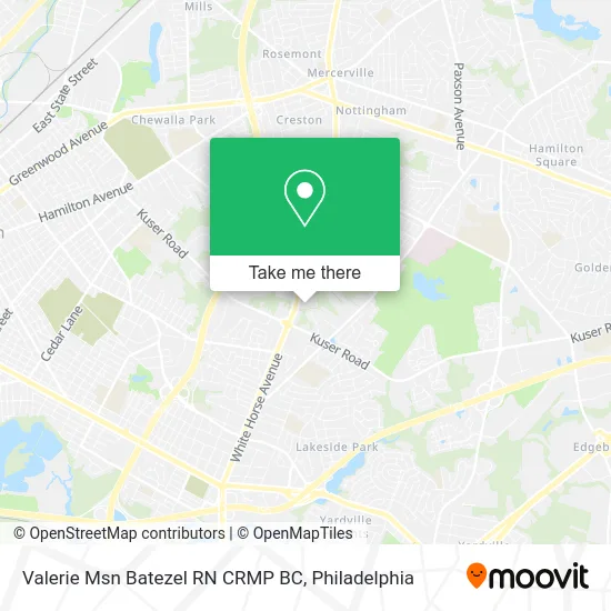 Mapa de Valerie Msn Batezel RN CRMP BC