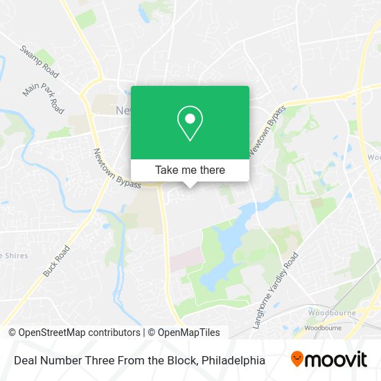 Mapa de Deal Number Three From the Block