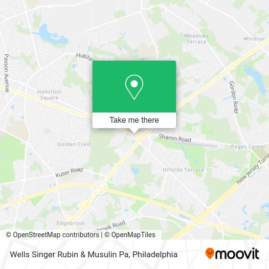 Mapa de Wells Singer Rubin & Musulin Pa