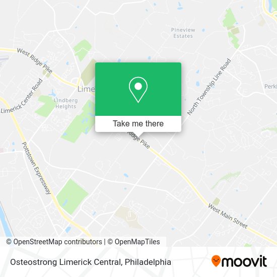 Osteostrong Limerick Central map