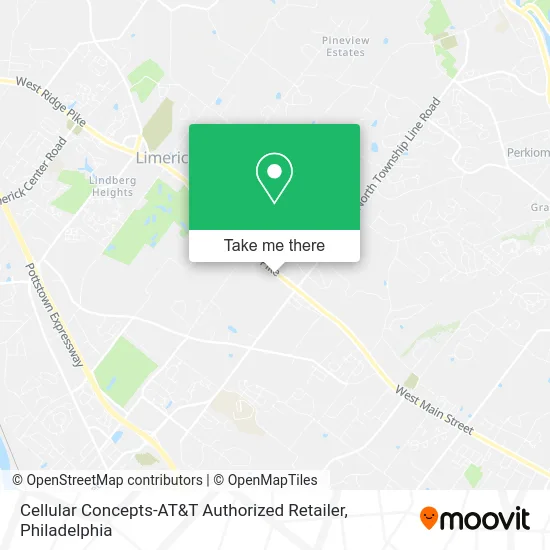 Cellular Concepts-AT&T Authorized Retailer map