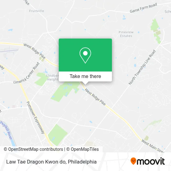 Law Tae Dragon Kwon do map