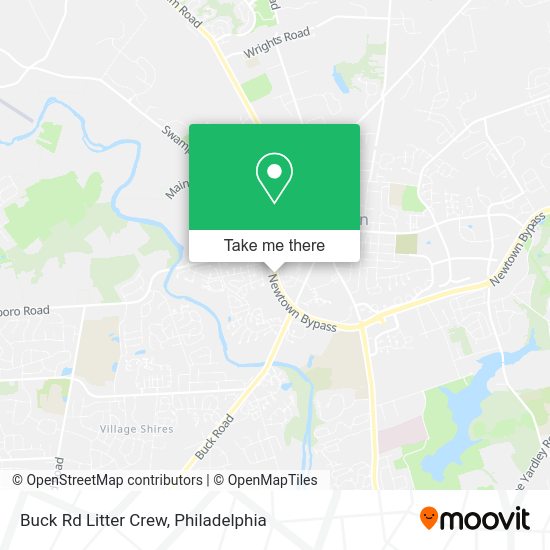Buck Rd Litter Crew map