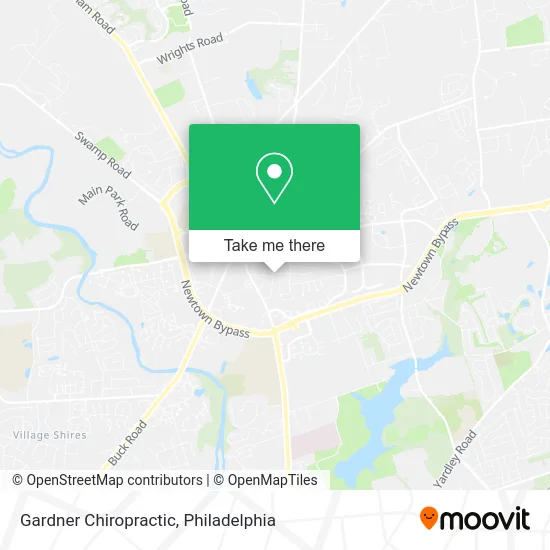 Gardner Chiropractic map
