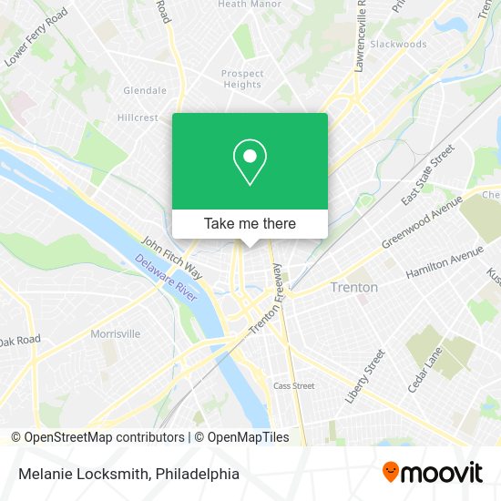 Melanie Locksmith map